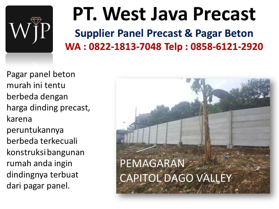 Cat pagar beton hubungi wa : 082218137048, pabrik pagar panel beton precast di Bandung. Kajian ilmiah tebal dinding beton precast dan supplier dinding precast Jual-pagar-pracetak-adalah